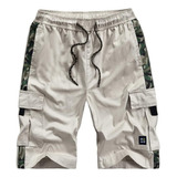 Shorts Cargo Senderismo Bermudas Múltiples Bolsillos Shorts