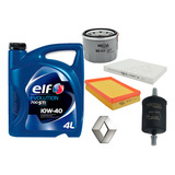 Kit Filtros Renault Kwid + Aceite Elf 700 Sti 10w40 4l