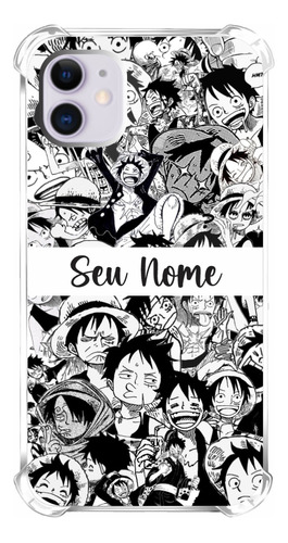 Capa Capinha Anime Personalizada Nome One Piece