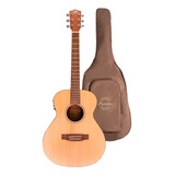 Guitarra Electroacústica Bamboo Vision Spruce 38 Con Funda