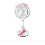 Ventilador Plegable Con Luz Led Carga Usb Mini