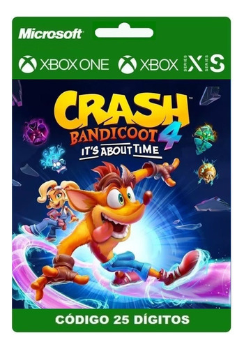 Crash Bandicoot 4: Its About Time Xbox Series 25 Dígitos