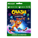 Crash Bandicoot 4: Its About Time Xbox Series 25 Dígitos