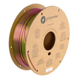 Filamento Polymaker Polylite Dual Silk Colors, 1.75mm - 1kg Color Aubergine Lime-magenta