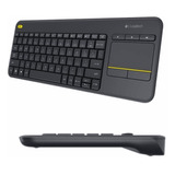 Teclado  Logitech Inalambrico K400 Plus Español Con Touchpad