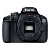 Canon Eos 4000d Dslr Color  Negro