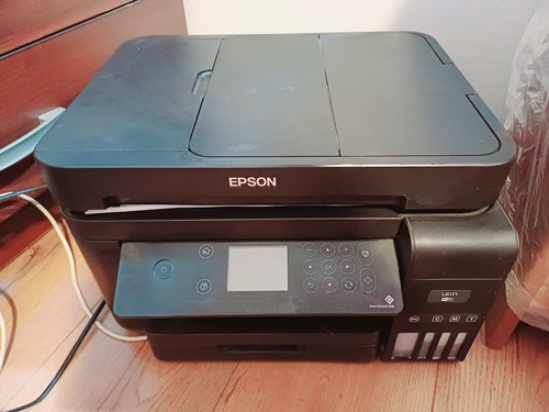 Impresora A Color Multifunción Epson Ecotank L6171 Con Wifi 