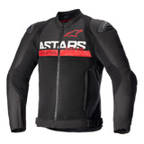 Jaqueta Alpinestars Smx Air Preto Vemelho Fluor