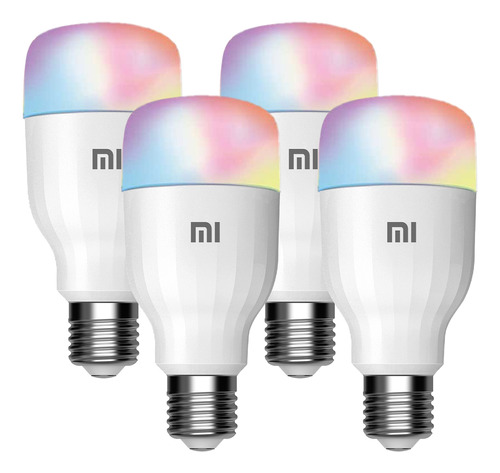 Mi Smart Led Bulb Essential (white And Color) 4-pack