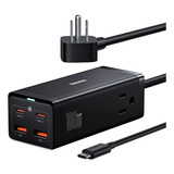 Baseus - Cargador Usb C Powercombo De 100 W Con 4 Puertos Us