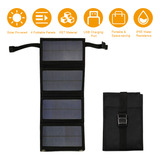 Panel Solar 5v 20w Usb Cargador Energía Plegable Ip65 Resist