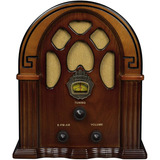 Radio Tipo Antiguo Madera Retro Am/pm Crosley Analogico