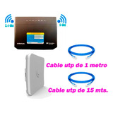 Cliente Residencial Starlink Sqlite + Modem + Cable 15 Mts