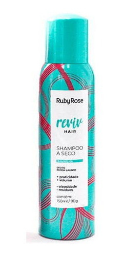 Shampoo A Seco Baunilha Reviv Hair Ruby Rose Hb-805