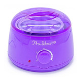 Calentador De Cera Mini Máquina Spa Color Morado