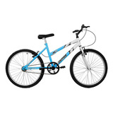 Bicicleta Mountain Bike Aro 24 Ultra Bikes Feminina Azul Cor Azul Bebe E Branco