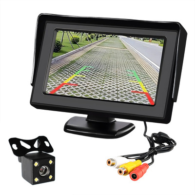 Camara Con Monitor Reversa Hd De Auto Impermeable Universal | MercadoLibre