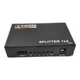Mini Splitter Distribuidor Hdmi 1x4 - Versão 2.0 4k X 2k Tv