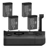 Battery Grip Bg-c18 + 4 Baterias Lp-e17