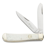 Navaja Boker Tradicional Serie 2.0 Trapper Hueso Blanco 