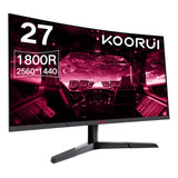 Monitor De Computadora Para Juegos De 27 Qhd 144 Hz Va Curva