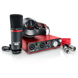 Kit Grabación Focusrite Scarlett 2i2 Studio Set Combo