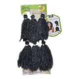 Cabelo Cacheado Curto Grisalho Bio Fibra Modelo Natalia 260g