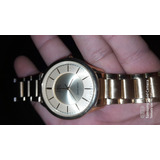 Reloj Q&q Dorado, Muy Buena Calidad Original $700