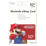 Nintendo Eshop Card 50 Eur | Europe Account