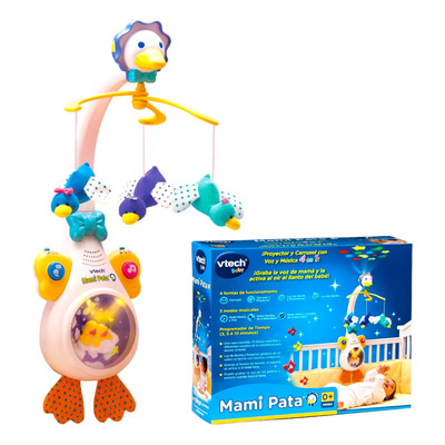Movil Musical Mami Pata 4 En 1 Proyector Graba Voz Carrusel | Mismo precio en cuotas