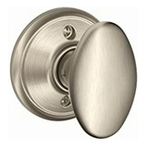 Schlage Knob Non-turning Lock, Satin Nickel (f170 Sie 619)