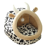 Cama Cucha Iglu Igloo Casa Para Gatos Anti Estres Tamaño Xl