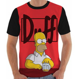 Camiseta/camisa Duff Beer - Os Simpsons Cerveja Duff Homer 3