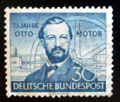 Alemania, Sello Yv. 35 Otto Motor 30pf Usado L4583