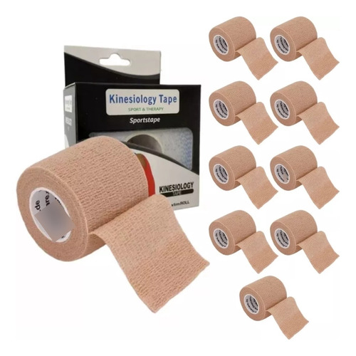 X12 Tape Kinesiologico Cintas Kinesiologicas Target Tape 5m