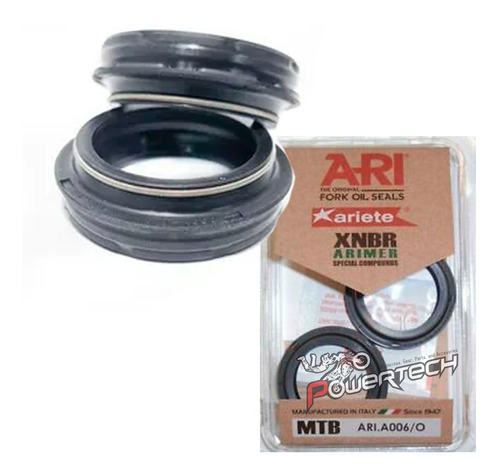 Kit Retenes Horquilla Ariete Mtb 34mm X - Fusion A006/o Cuot