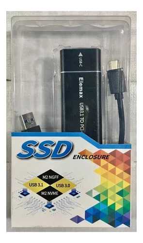 Adaptador M2 Ssd Usb 3.0 Cofre Case Carry Disk Ngff M.2
