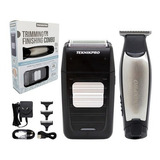 Teknikpro Patillera Trimmer + Afeitadora Shaver Profesional