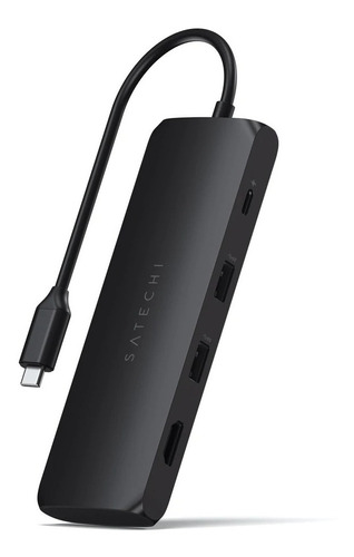 Satechi Hub Usb-c Multipuerto Slot Ssd M2 Hdmi St-uchsek _ap