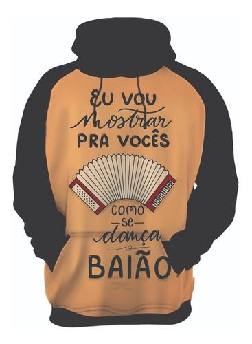 Blusa De Moletom Personalizada Baião Dança Sanfona 1