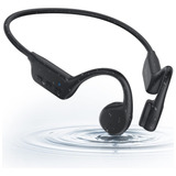 Audífonos Inalámbricos De Natación Bone Conduction Ip68 Color Negro