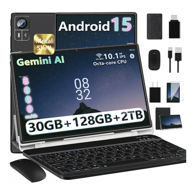 Tablet Android 15 Octa-Core 10.1\