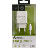 Cargador Celular Usb - Tipo C Carga Rapida 1metro Qihang Z06