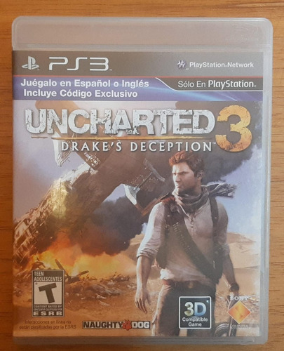 Uncharted 3 - Ps 3 - Fisico
