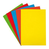 Carton Paja 1/8 Colores X 10 Unidades, 35*25 Cms 