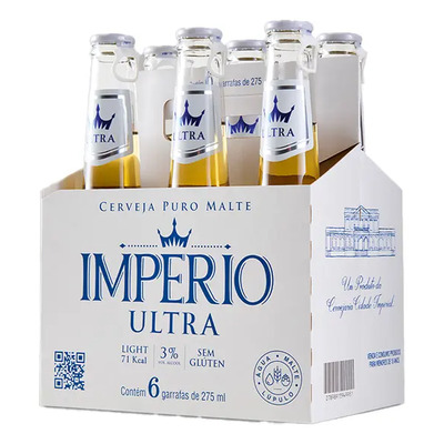 Kit Com 6 Cerveja Império Ultra Long Neck 275ml | MercadoLivre