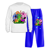 Pijama Largo Garten Of Banban Niños Algodón Personalizado