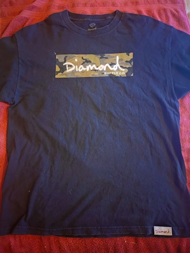 Playera Diamond Supply Co. Box Logo Camo (xl)