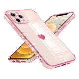 Funda Para iPhone 12 Pro Max - Rosa /corazon