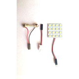 Plafon Luz Interior Autoadhesivo 16 Led Smd Culote Tubular 